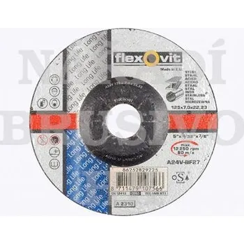 Brusný kotouč Flexovit Brusný kotouč 230x7x22,23 A24V LONG LIFE 8711479110467