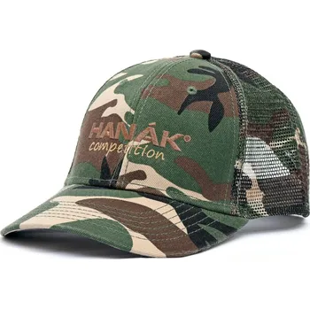 Rybářské oblečení Kšiltovka letní Hanák Competition CAMOU Green