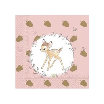 Papírový ubrousek Bambi ubrousky 20 ks, 33 cm x 33 cm