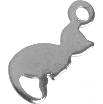 Přívěsek Přívěsek z nerez oceli, 13x6 mm (6 ks)