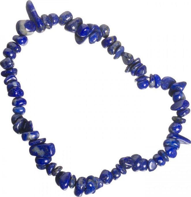 Lapis lazuli zlomky, náramek