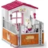 domeček pro figurky Schleich 42368 Stáj s klisnou Lusitano
