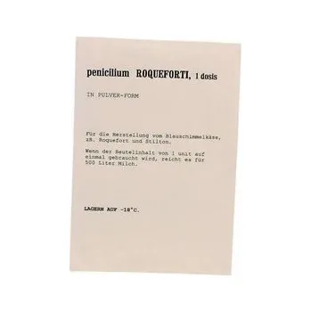 Penicillium ROQUEFORTI - kultura pro sýry s modrou plísní, prášková forma