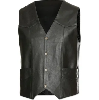 Vybavení pro jezdce kožená vesta SaS W-01 velikost: S