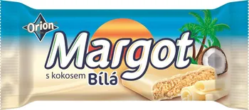Čokoládová tyčinka Nestlé Orion Margot bílá s kokosem 90 g