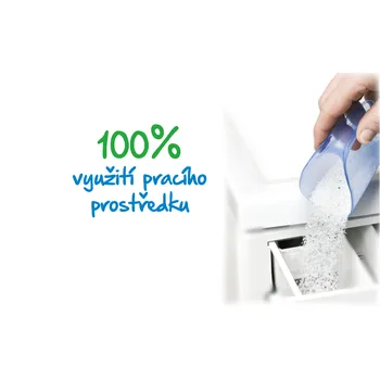 100% využití pracího prostředku Beko HTV 8733 XS0