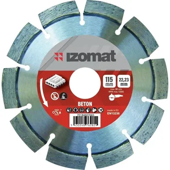 Řezný kotouč Diamantový kotouč Izomat - beton 115 mm
