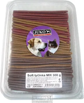 Pamlsek pro psa JUKO Soft tyčinka Mix 300 g