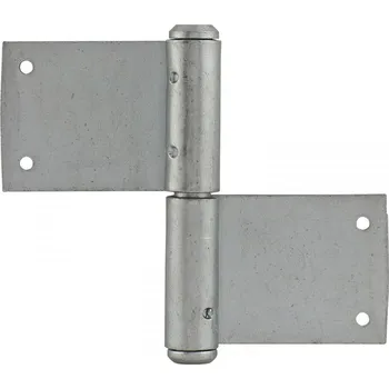 pant Dveřní zasekávací závěs, čep ø 11 mm, výška závěsu 90 mm, ocel pozink. | Dveře a dveřní příslušenství Dveřní panty, Dveřní závěsy Dveřní závěsy zasekávací