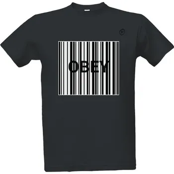 Tričko s potiskem Obey pánské