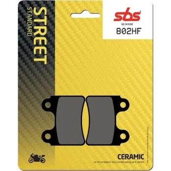 Motodíl SBS Friction - Dánsko 802HF keramické brzdové destičky SBS pro motocykly