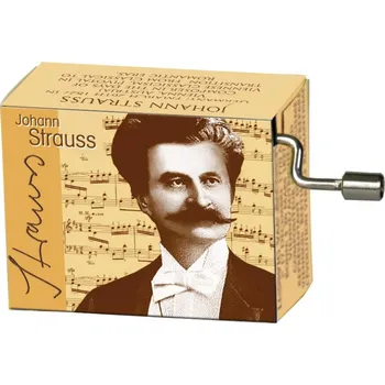 Hudební nástroj pro děti Hrací skříňka - Johann Strauss