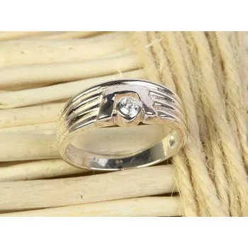 Prsten Stříbrný prstýnek vel.53 Ag 925/1000 3,4g