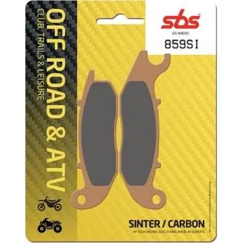 Brzda pro motocykl SBS Friction - Dánsko 859SI sintrované off-road brzdové destičky SBS