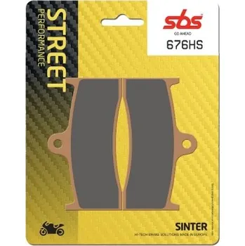 Brzda pro motocykl SBS Friction - Dánsko 676HS sintrované brzdové destičky SBS