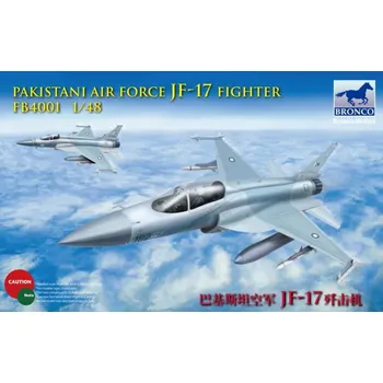 Plastikový model Bronco 1/48 Pakistani air force JF-17 Fighter