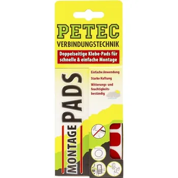 Plastické mazivo PETEC - Německo PETEC oboustranné lepicí podložky 3ks