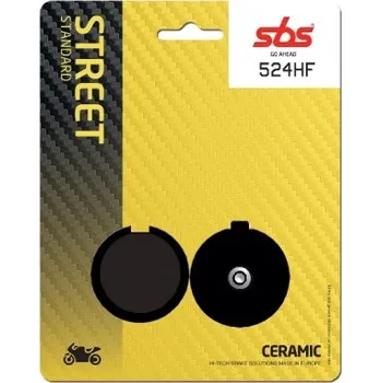 Brzda pro motocykl SBS Friction - Dánsko 524HF keramické brzdové destičky SBS pro motocykly