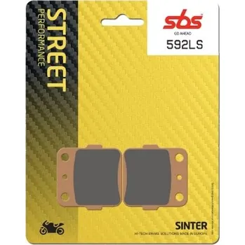 Brzda pro motocykl SBS Friction - Dánsko 592LS sintrované brzdové destičky SBS