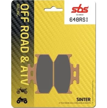 Brzda pro motocykl SBS Friction - Dánsko 648RSI závodní brzdové destičky SBS