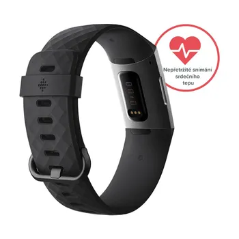 24/7 PurePulse technologie Fitbit Charge 3