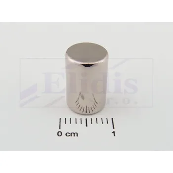 Dekorativní magnet Neodymový magnet válec N35 D8x12mm