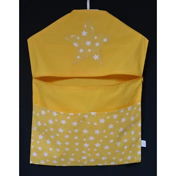 školní kapsář Šárka Lipčáková Žlutý kapsář do školky na zip