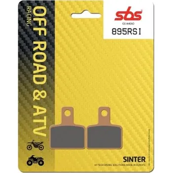 Brzda pro motocykl SBS Friction - Dánsko 895RSI závodní brzdové destičky SBS