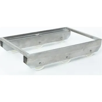 Rudl Nerezový vozík na přepravky E2 400 kg