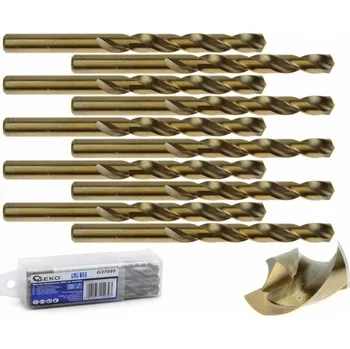 Příslušenství k nářadí Kobaltový vrták do kovu HSS-Co, DIN 338, 9,5mm, 10ks GEKO G37095