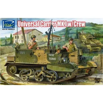 Plastikový model Riich models 1/35 Universal Carrier Mk.I w/Crew