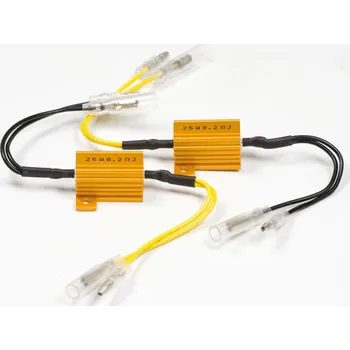 Osvětlení pro motocykl HS MOTO - Německo Odpory k led blinkrům 8,2 Ohm/25 Watt