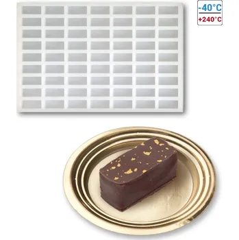 Nádoba na pečení Forma silikonová na nugátové pralinky (obdélník) 3,5x1,4, v.1,4cm