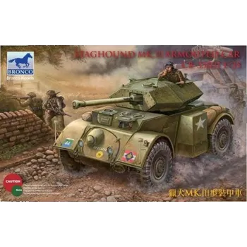 Plastikový model Bronco 1/35 Staghound Mk.III Armoured Car