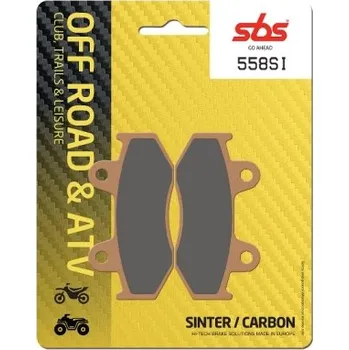 Brzda pro motocykl SBS Friction - Dánsko 558SI sintrované off-road brzdové destičky SBS
