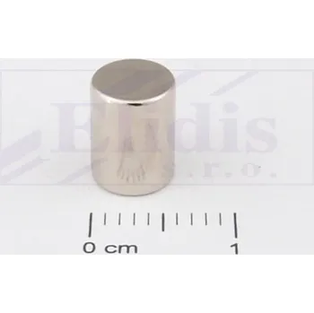 Dekorativní magnet Neodymový magnet válec N35 D6x8mm