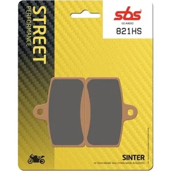 Brzda pro motocykl SBS Friction - Dánsko 821HS sintrované brzdové destičky SBS