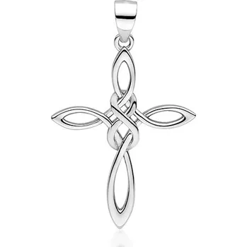 Přívěsek Olivie Stříbrný přívěsek KŘÍŽEK a NEKONEČNO 3665 Ag 925; ≤1,6 g.