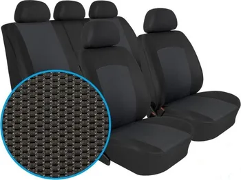 Potah sedadla Sixtol Autopotahy se zadní loketní opěrkou od 2013 Škoda Octavia III Dynamic grafit