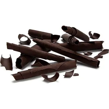 Čokoláda Čokoládové hobliny dlouhé (hořké) 2,5 kg/kart