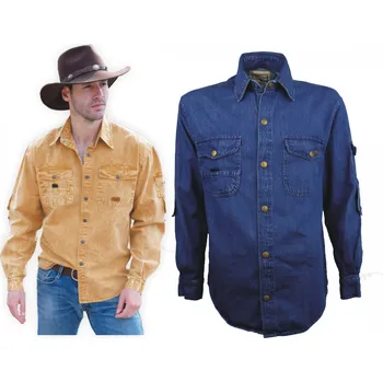 australská košile Cowra shirt velikost: L, barva: modrá