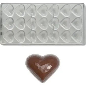 Forma na pečení Forma na pralinky (srdce 13g) 3x7 tvarů/forma