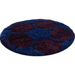 Ayyildiz Shaggy Fun 6001 modrý kulatý…