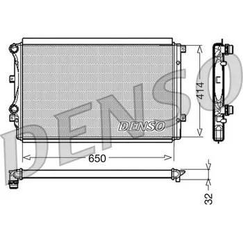 Chladič motoru Denso DRM32015
