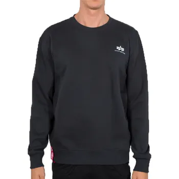 Pánská mikina Alpha Industries Basic Sweater Small Logo (iron grey) M