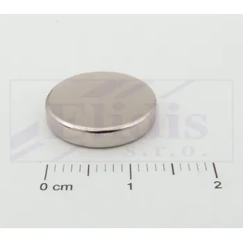 Dekorativní magnet Neodymový magnet válec N35 D15x3mm