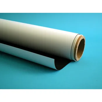 Informační tabulka Magnetická fólie bílá matná PVC tl. 0,7mm šíře 60cm