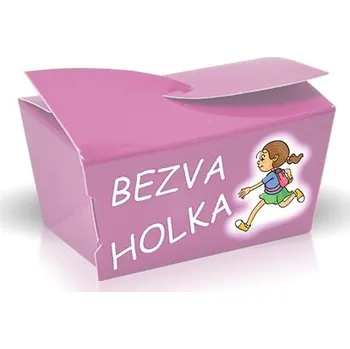 Bonboniéra Selllot, s.r.o., K Hájům 34, 155 00 Praha 5 - Vyrobeno v Itálii Minibonboniéra s kakaovými pralinkami - Bezva holka 28g