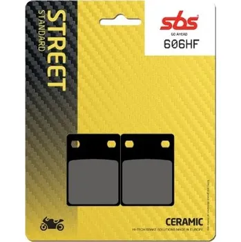 Motodíl SBS Friction - Dánsko 606HF keramické brzdové destičky SBS pro motocykly