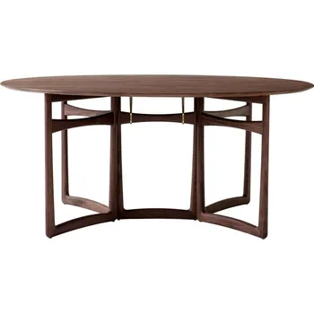 Jídelní stůl &Tradition Jídelní stůl Drop Leaf HM6, walnut